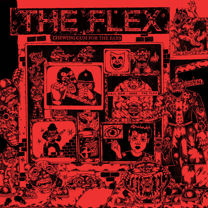 The Flex - Chewing Gum For The Ears 12" ( lim. Blue Vinyl )