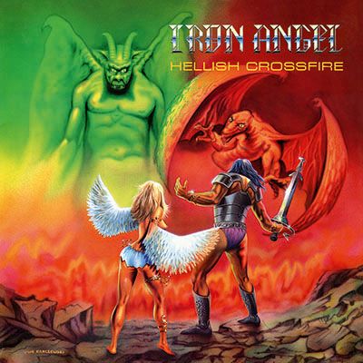 Iron Angel Hellish Crossfire LP