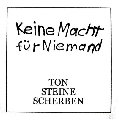 Ton Steine Scherben - Keine Macht für Niemand 2LP