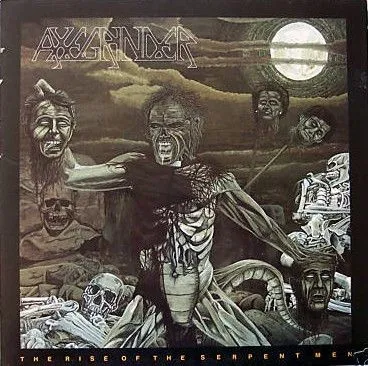 Axegrinder – The Rise Of The Serpent Men LP