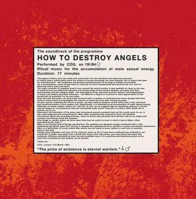 COIL - How to Destroy Angels LP