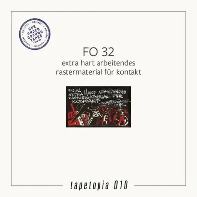 EXTRA HART ARBEITENDES RASTERMATERIAL FÜR KONTAKT - S/T TAPE