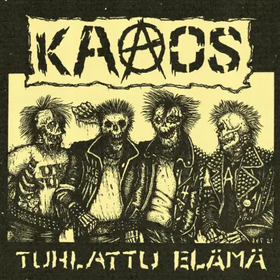 Kaaos ‎– Tuhlattu Elämä LP