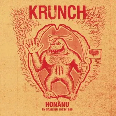 KRUNCH “Honänu – En samling 1983/1989” LP (F.O.A.D. 338)