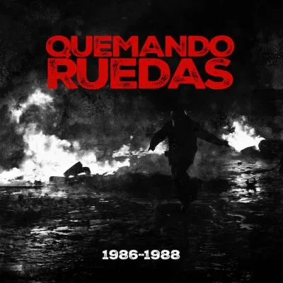 QUEMANDO RUEDAS 1986-1988. LP