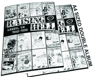 RAISING HELL ZINE - OMNIBUS 1982- 1990 (A4 DOUBLE BOOK SET - 5