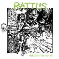 Rattus - Uskonto on vaara, LP (Green/ Clear Splatter)
