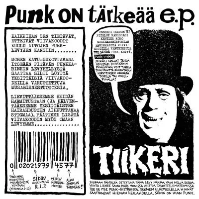 Tiikeri - Punk on Tärkeää E.P.