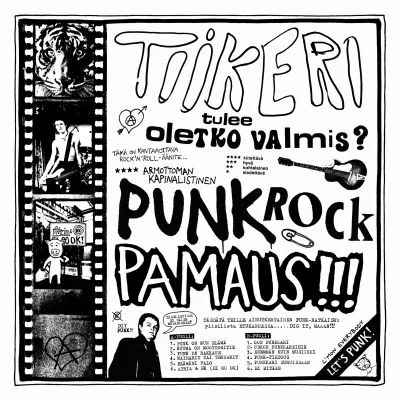 Tiikeri - Punk rock pamaus!!! LP