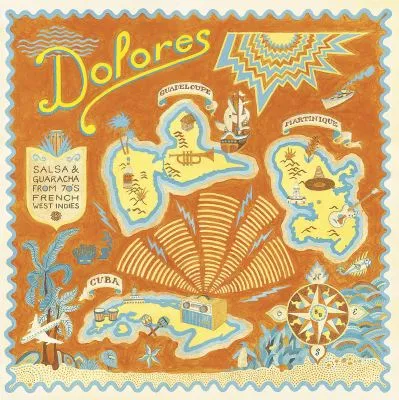 V/A DOLORES - Salsa & Guaracha from 70s French West Indies LP