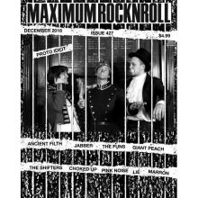 MAXIMUM ROCKNROLL #427 DECEMBER 2018