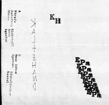 Kalte Hand - The EP´s of KH Tape