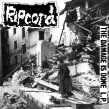 Ripcord The Damage Is Done LP LP + Fanzine
