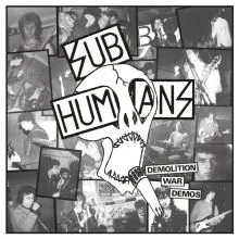 Subhumans Demolition War Demos 2LP